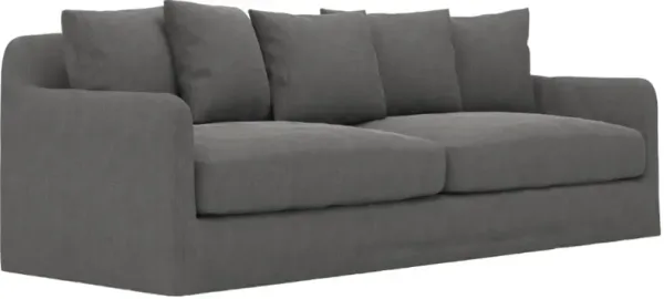 Four Hands Dade Venao Charcoal Fabric Outdoor Sofa