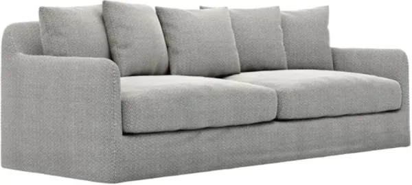 Four Hands Dade Faye Ash Fabric Outdoor Sofa