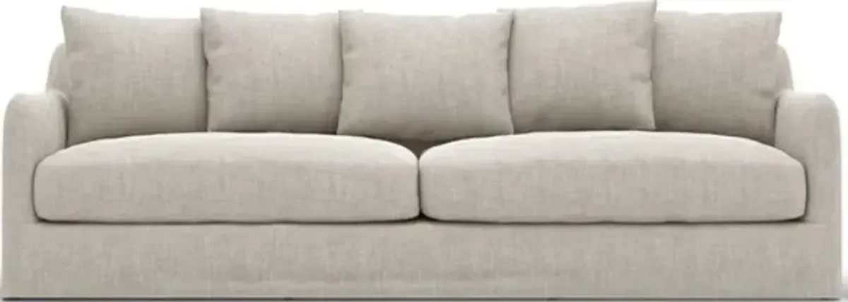 Four Hands Dade Stone Grey 90" Outdoor Sofa