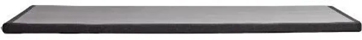 Tempur-Pedic® TEMPUR-Flat 2" Split King Charcoal Ultra Low Profile Foundation, Includes 2 Pieces