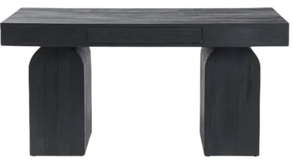 Four Hands Keane Black Elm Desk
