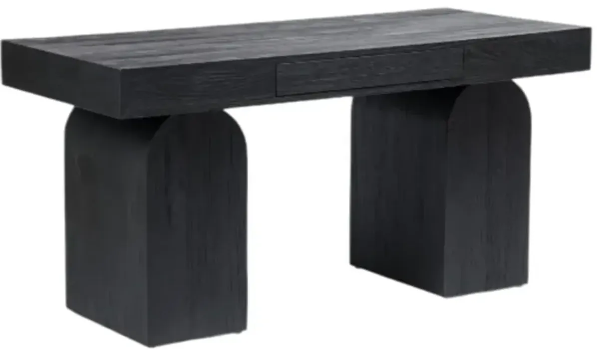 Four Hands Keane Black Elm Desk