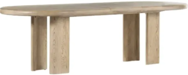 Four Hands Jaylen Yucca Oak Extension Dining Table