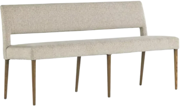 Four Hands Joseph Light Camel Dining Bench