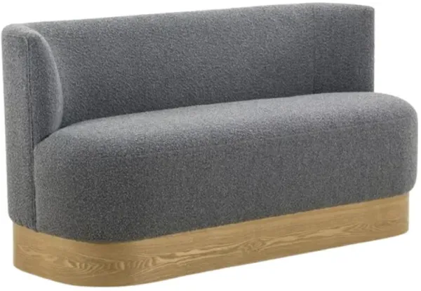 Four Hands Krista Knoll Charcoal Dining Bench