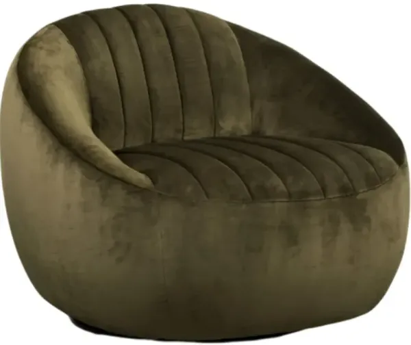 Four Hands Audie Surrey Olivel Swivel Chair