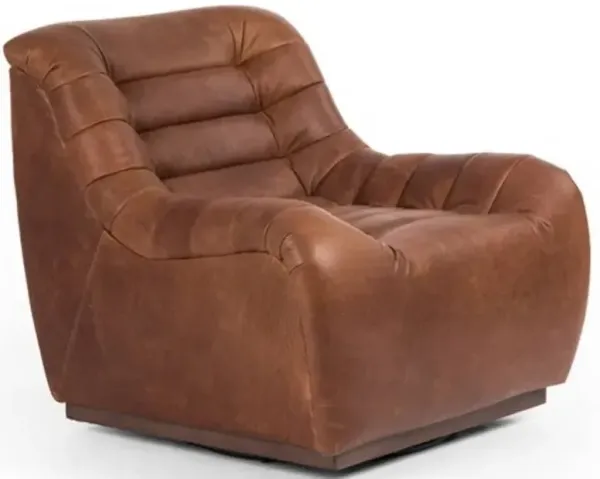 Four Hands Binx Heirloom Sienna Swivel Chair