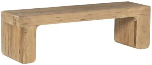 Four Hands Merrick Natural Elm Accent Bench