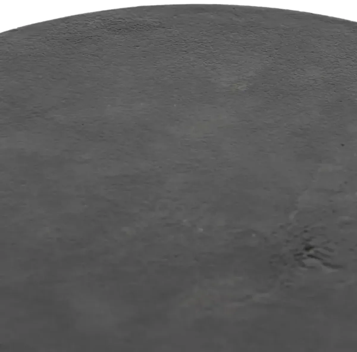 Four Hands Gino Raw Black End Table