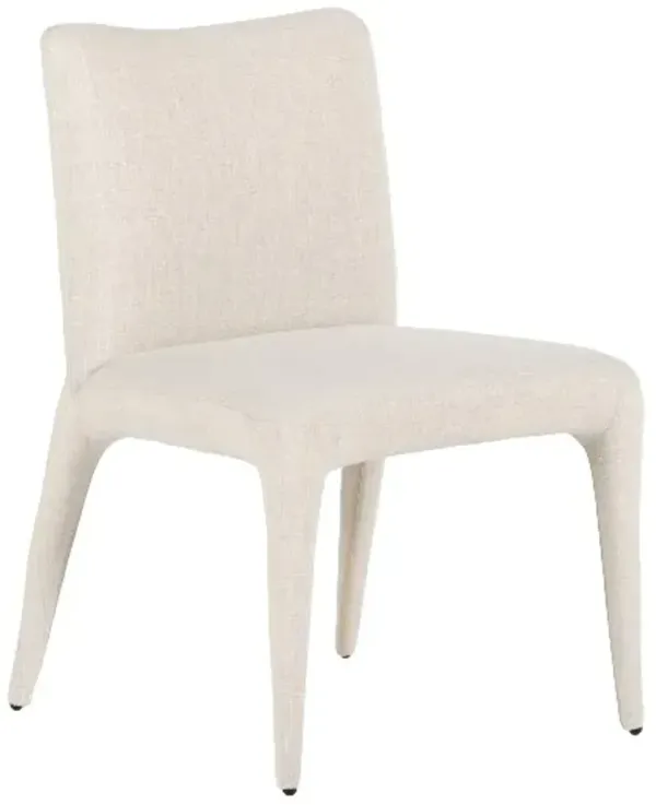 Four Hands Ripley Monza Mixed Linen Natural Dining Side Chair