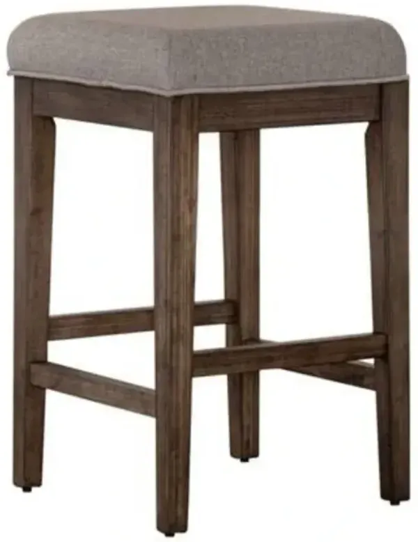 Liberty Furniture Arrowcreek Grey Taupe/Weathered Stone Counter Stool