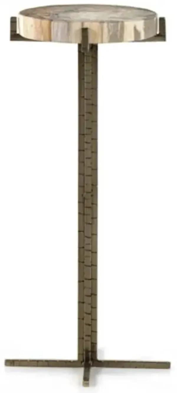 Four Hands Jonty Gray Round End Table