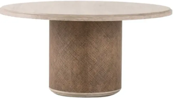 Four Hands Kiara Weathered Blonde Dining Table