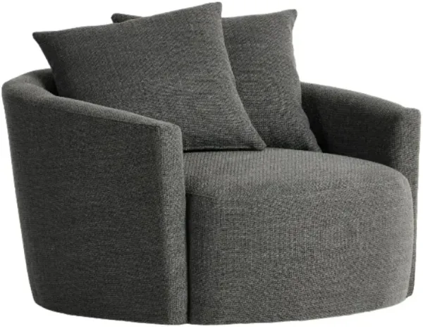 Four Hands Chloe Gibson Smoke Swivel Chair