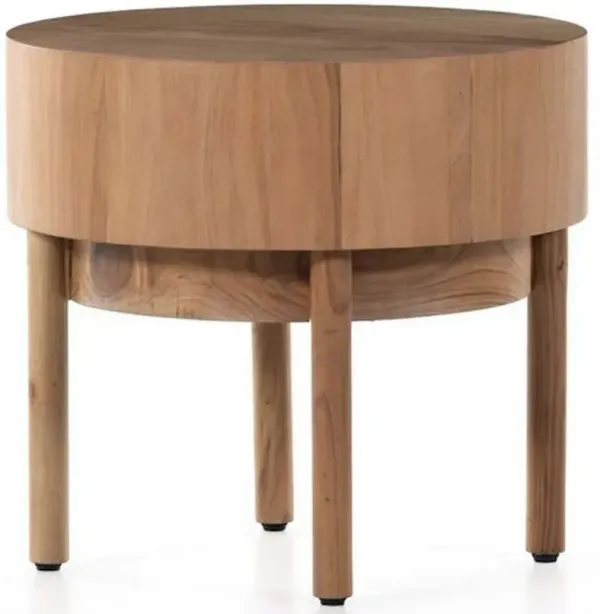 Four Hands Atmore Natural Acacia End Table