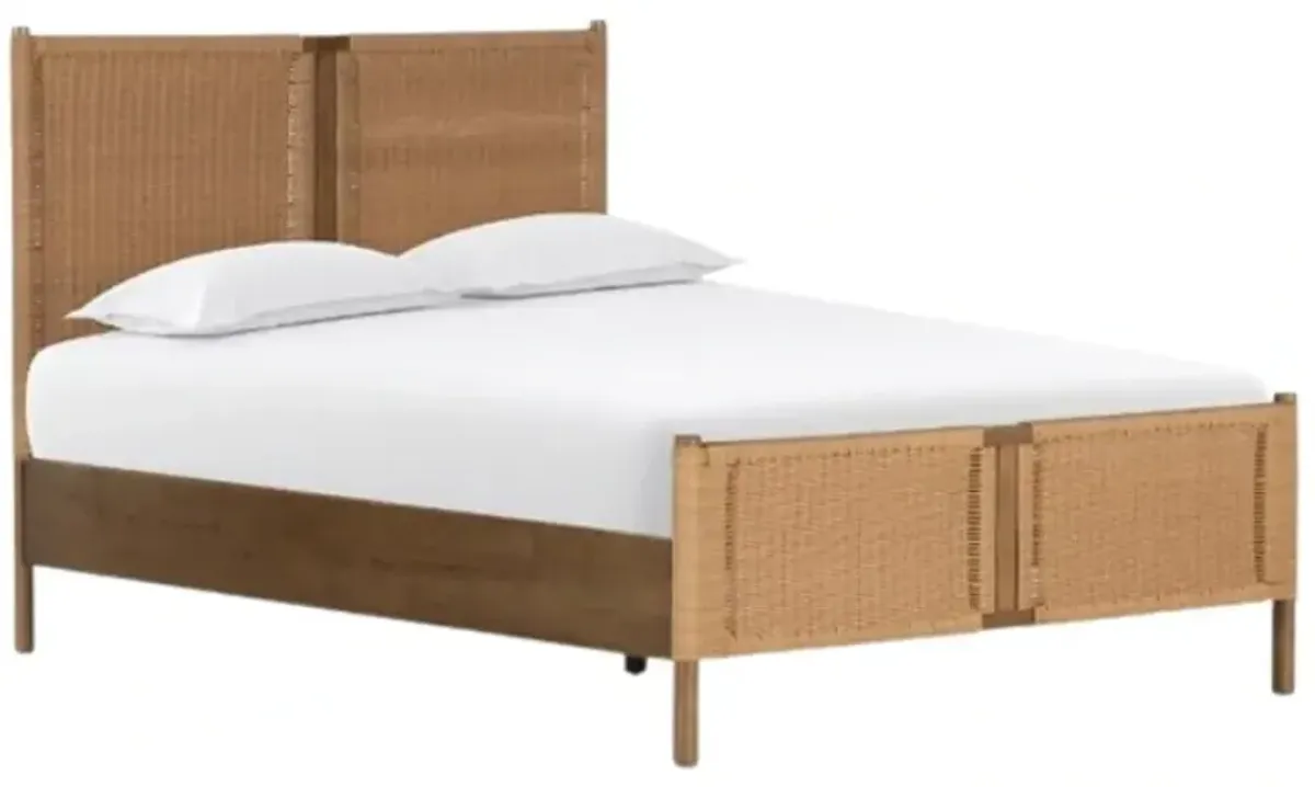 Four Hands Liza Vintage Natural King Panel Bed