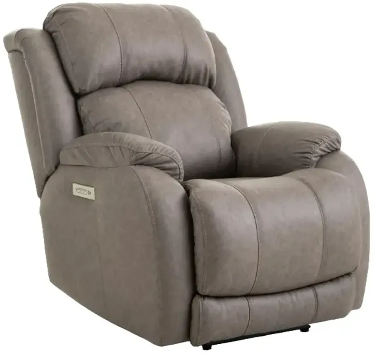 HomeStretch Fairbanks Gray Power Recliner