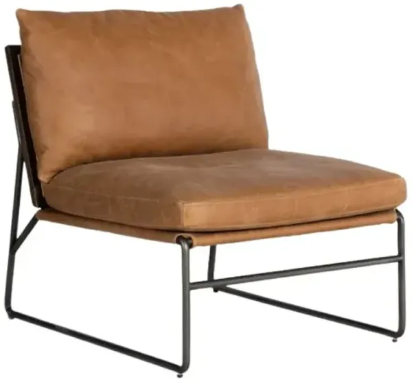 Four Hands Elias Palermo Cognac Accent Chair