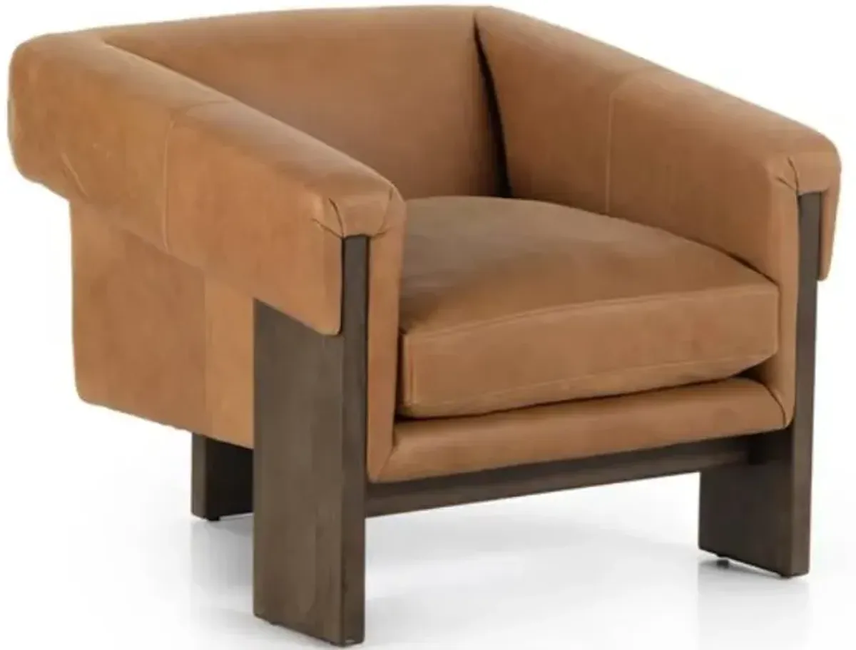 Four Hands Cairo Palermo Cognac Chair