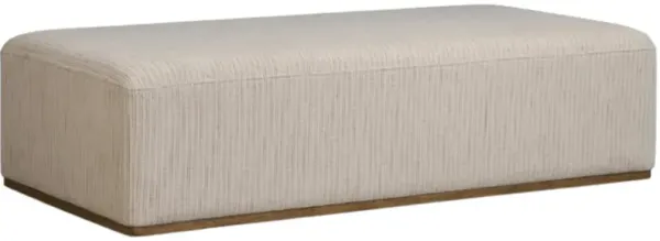 Four Hands Clive Laine Flint Ottoman
