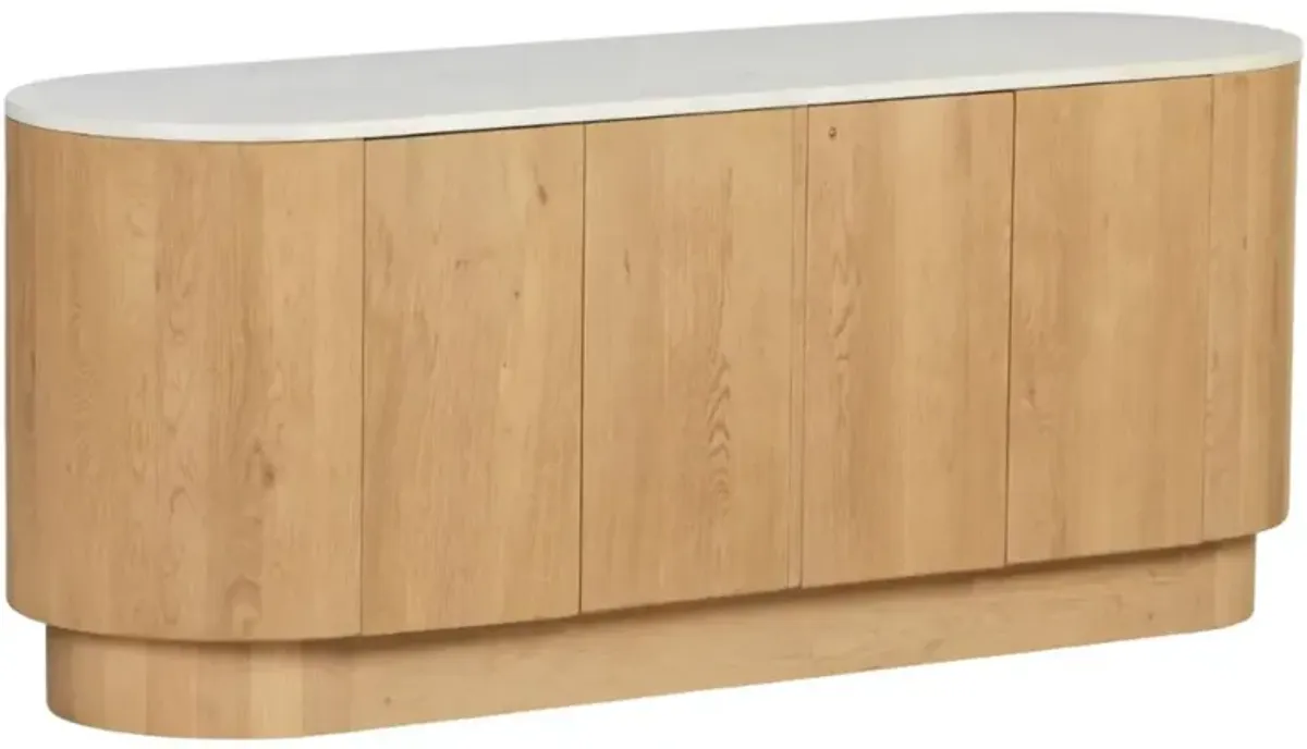 Four Hands Mariah Light Blonde/White Sideboard