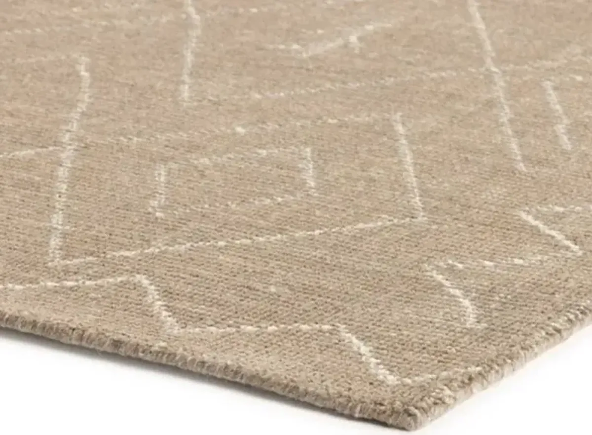 Four Hands Nador Moroccan Taupe 8x10 Hand-Knotted Rug