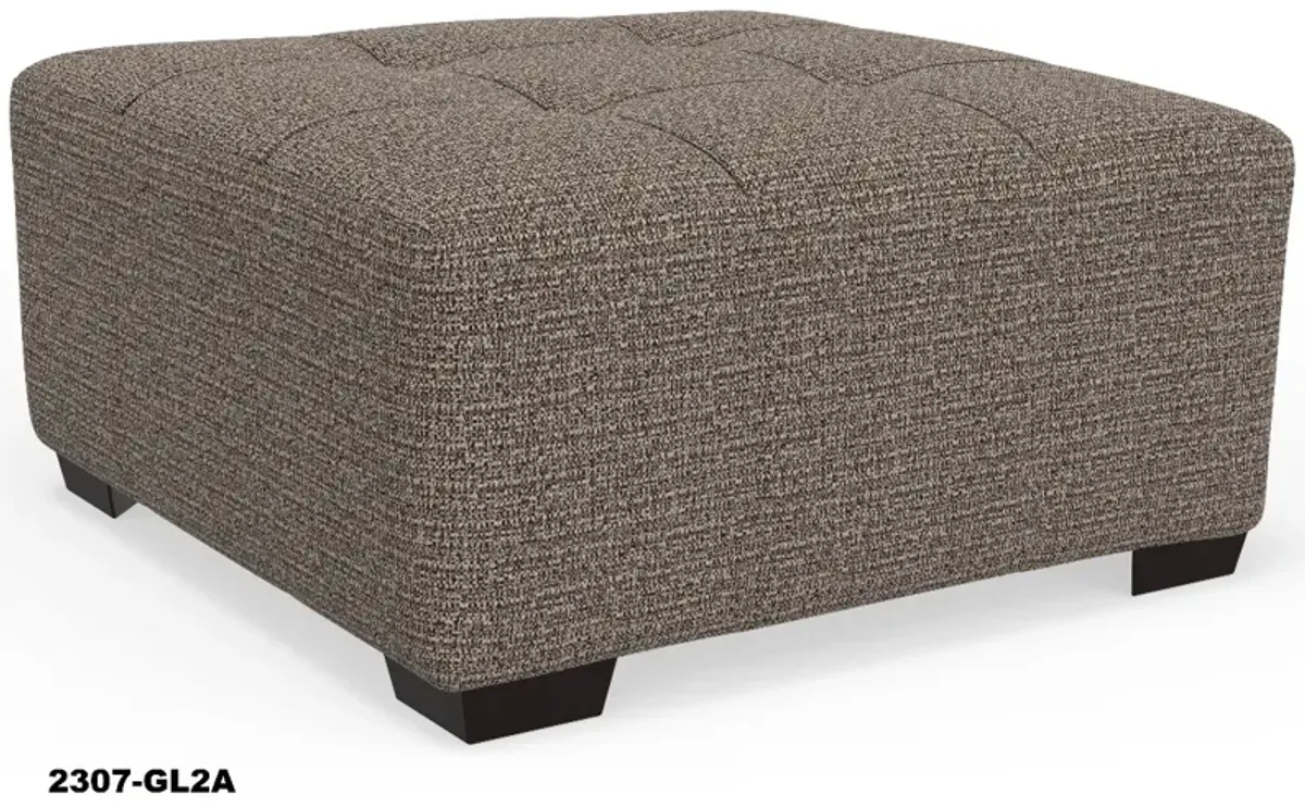 Corinthian Ranier Square Cocktail Ottoman