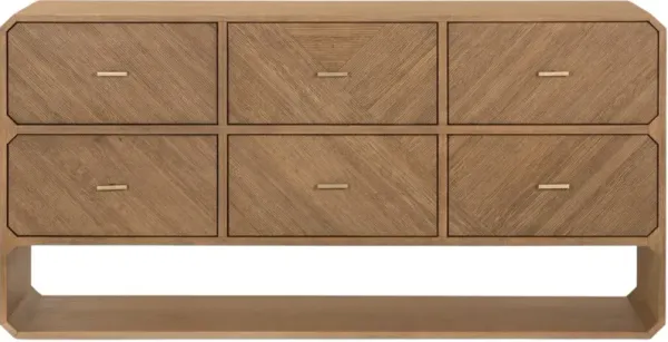 Four Hands Caspian Natural Ash Dresser