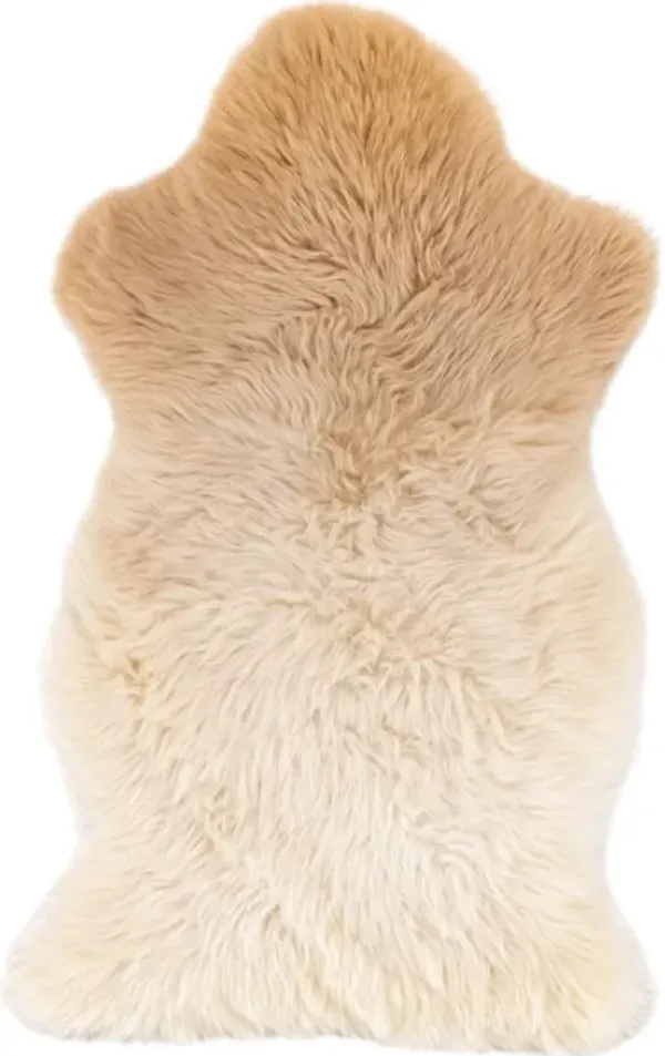 Four Hands Lalo Beige Ombre Ombre 3"x5" Throw Rug