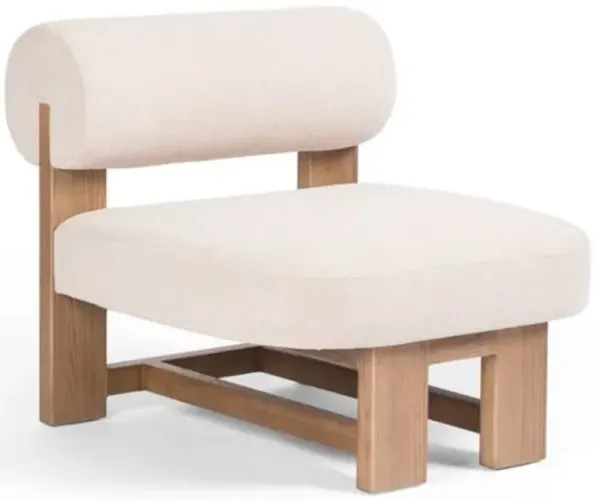 Four Hands Malta Cream/Piermont Oyster Chair