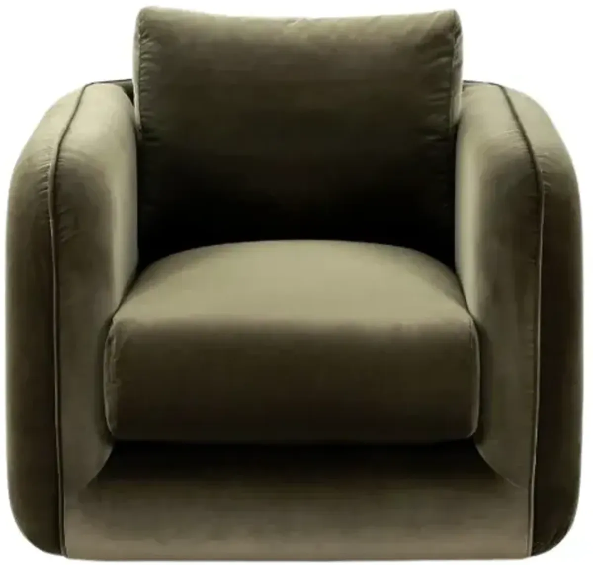 Four Hands Malakai Surrey Olive Swivel Chair