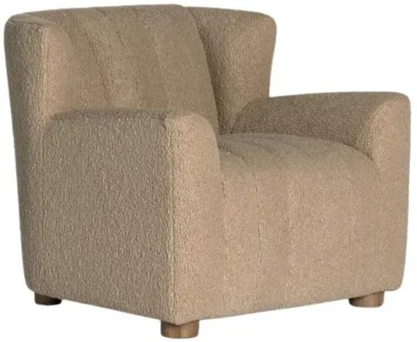 Four Hands Elora Sheepskin Camel Accent Chair