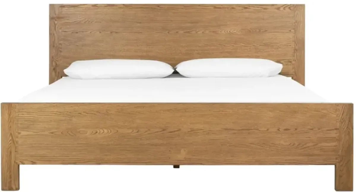 Four Hands Meadow Tawny Oak Queen Panel Bed
