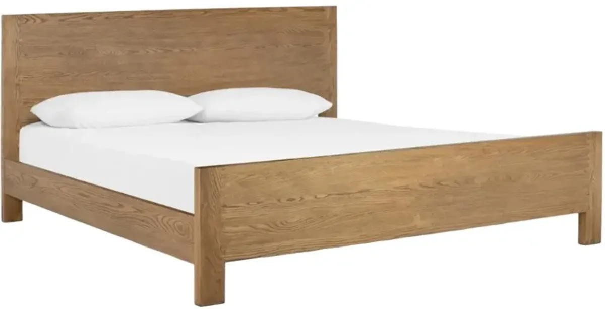 Four Hands Meadow Tawny Oak Queen Panel Bed