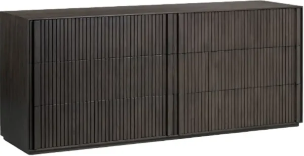 Four Hands Leo Smoked Black Dresser