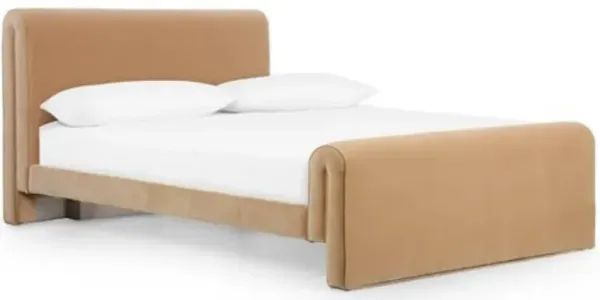 Four Hands Mitchell Surrey Camel Queen Bed