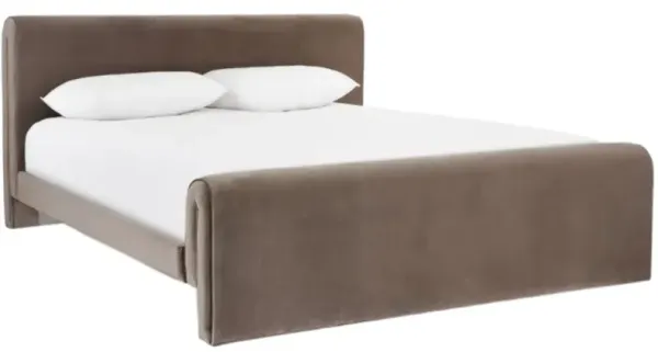 Four Hands Mitchell Surrey Fossil King Panel Bed