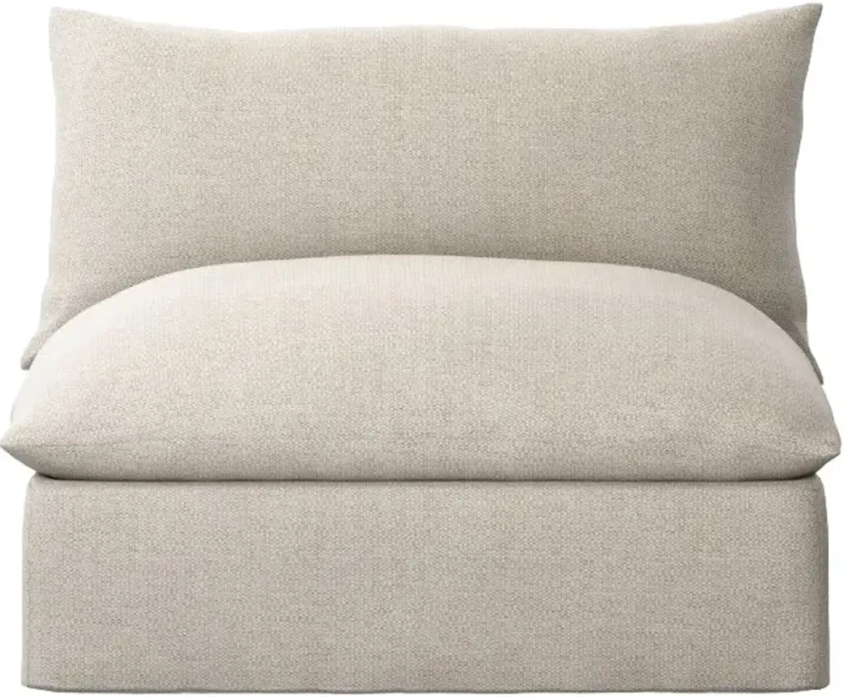 Four Hands Grant Faye Sand Fabric Outdoor Swivel Chair