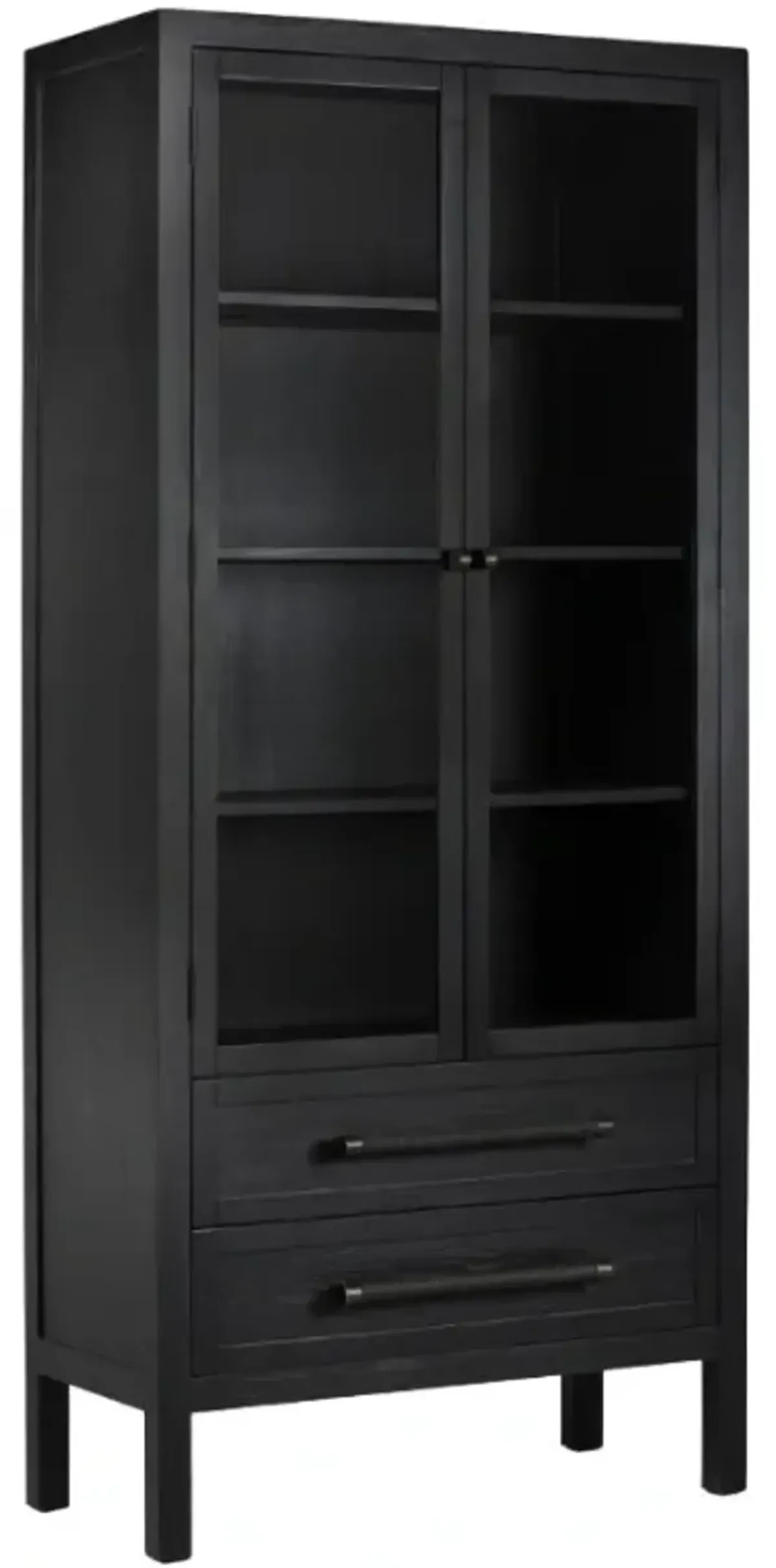 Four Hands Laker Black Cabinet