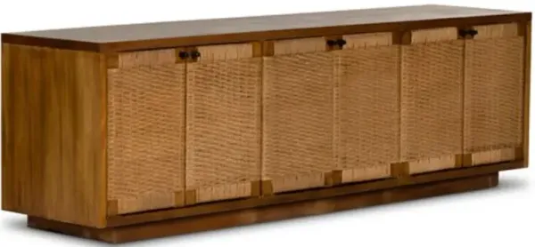 Four Hands Macklin Mahogany Media Console