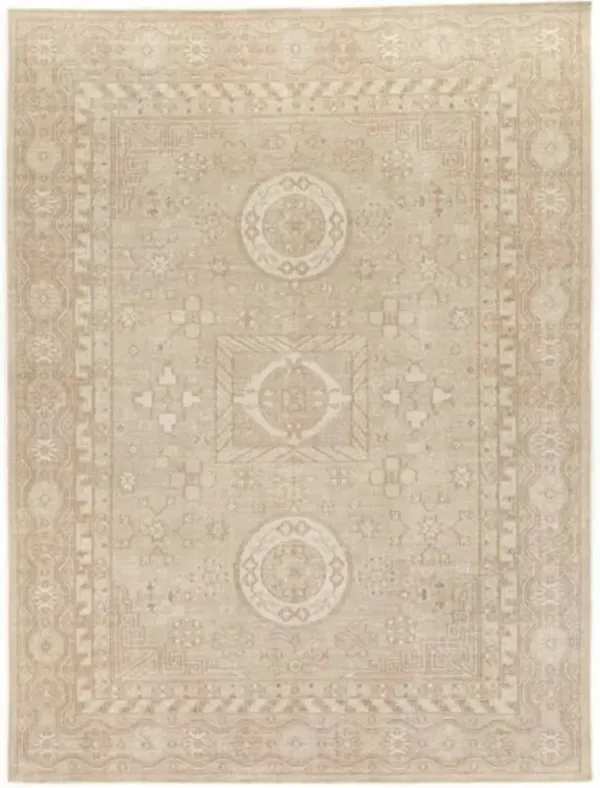 Four Hands Cortona Cream 9'x12' Hand Knotted Rug-