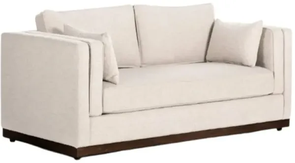 Four Hands Lawrence Auburn Walnut/Taupe Sofa