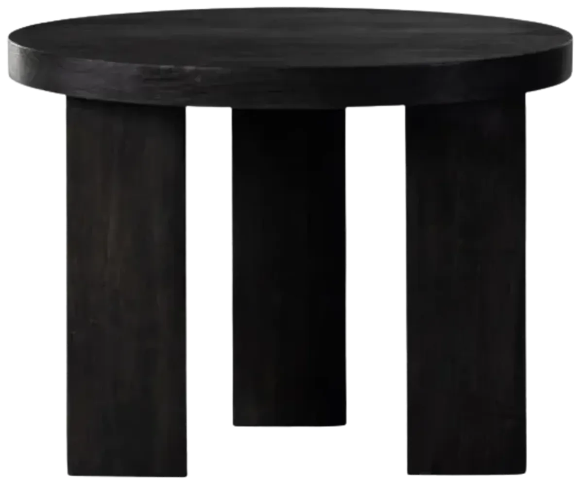 Four Hands Mesa Ebony End Table