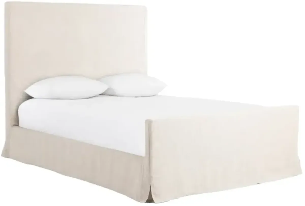 Four Hands Daphne Brussels Natural King Slipcover Bed