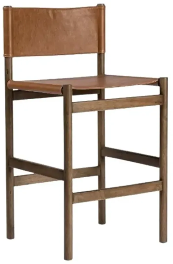 Four Hands Kena Butterscotch Bar Stool