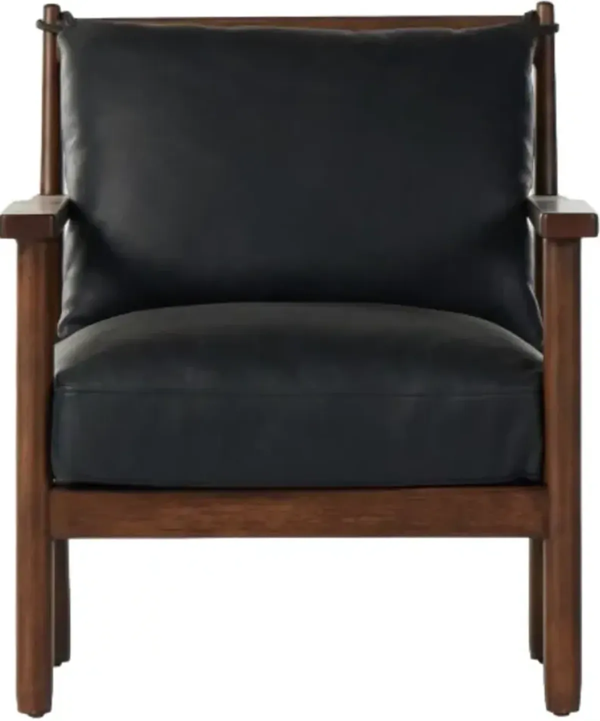 Four Hands Jamison Brickhouse/Terra Brown Black Chair