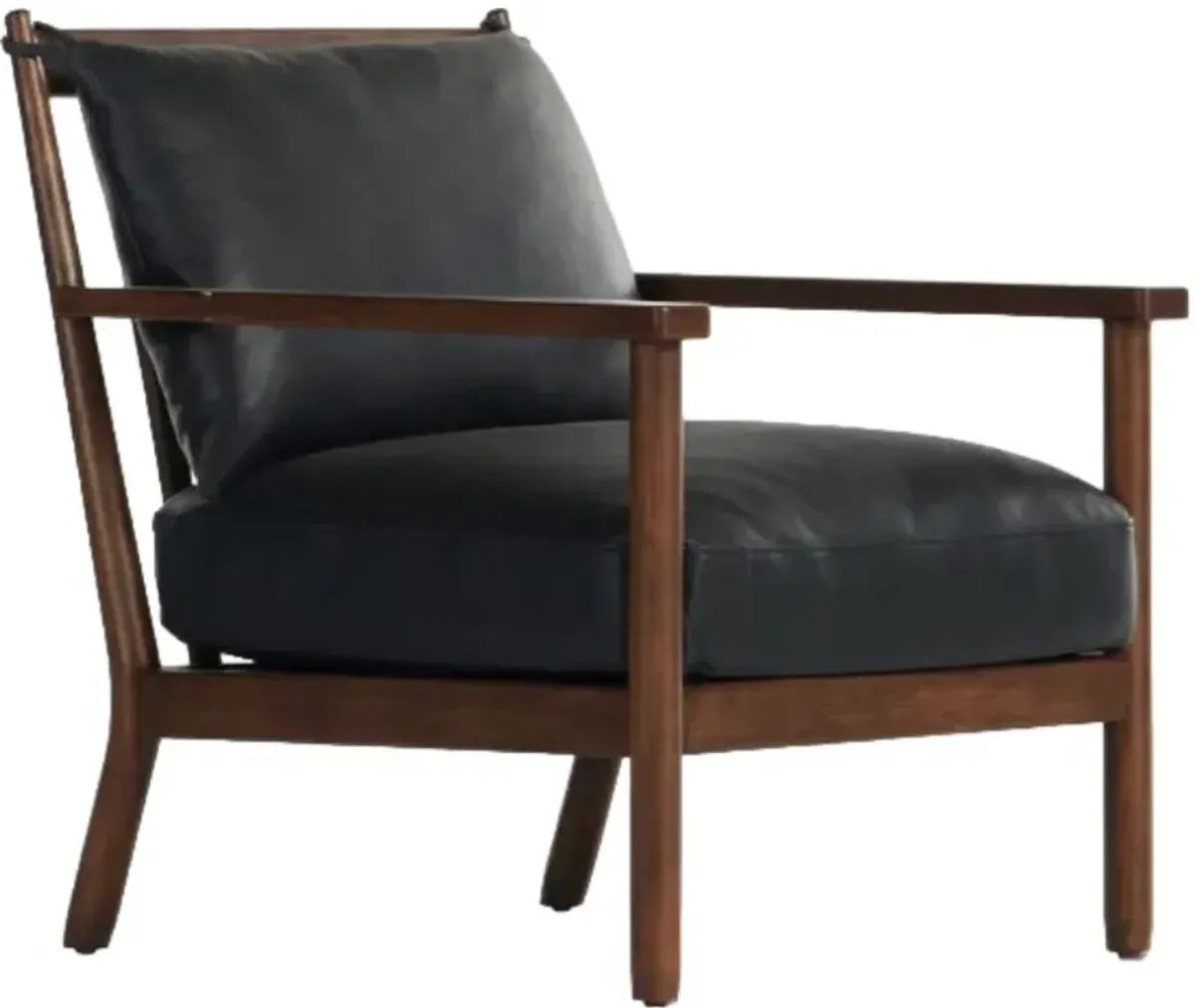 Four Hands Jamison Brickhouse/Terra Brown Black Chair