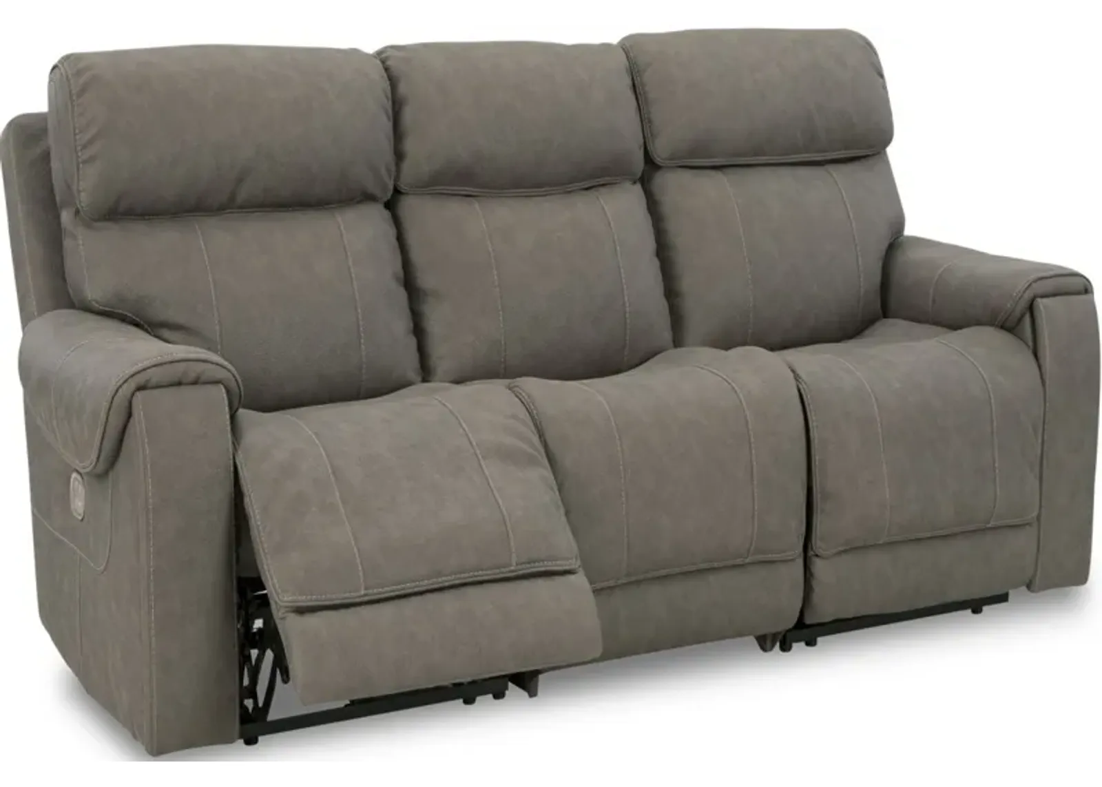 Signature Design by Ashley® Starbot 3-Piece Fossil Power Reclining Sofa