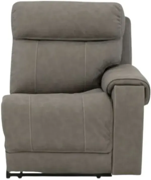 Signature Design by Ashley® Starbot 5-Piece Fossil Small Spaced Power Reclining Sectional