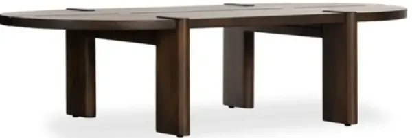 Four Hands Aldridge Brown Coffee Table